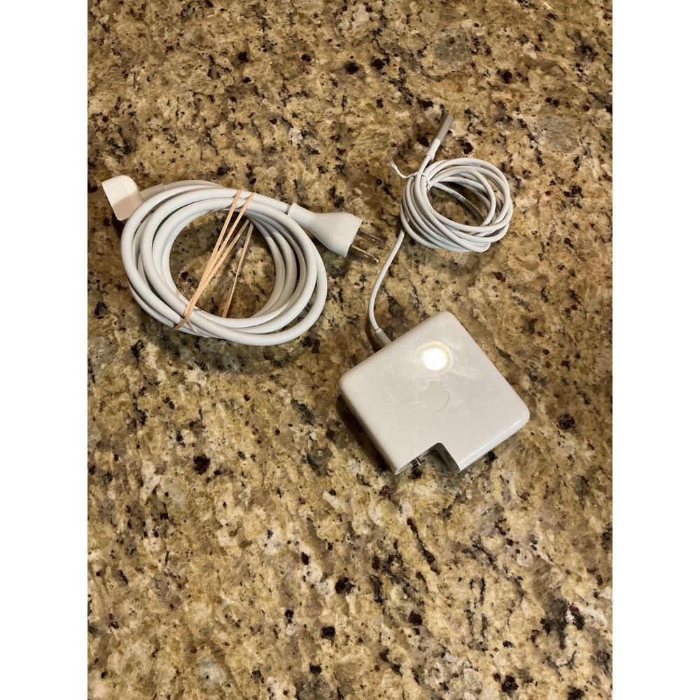 Apple 85W MagSafe Power Adapter A1343 for MacBook Pro White L-Style Connector